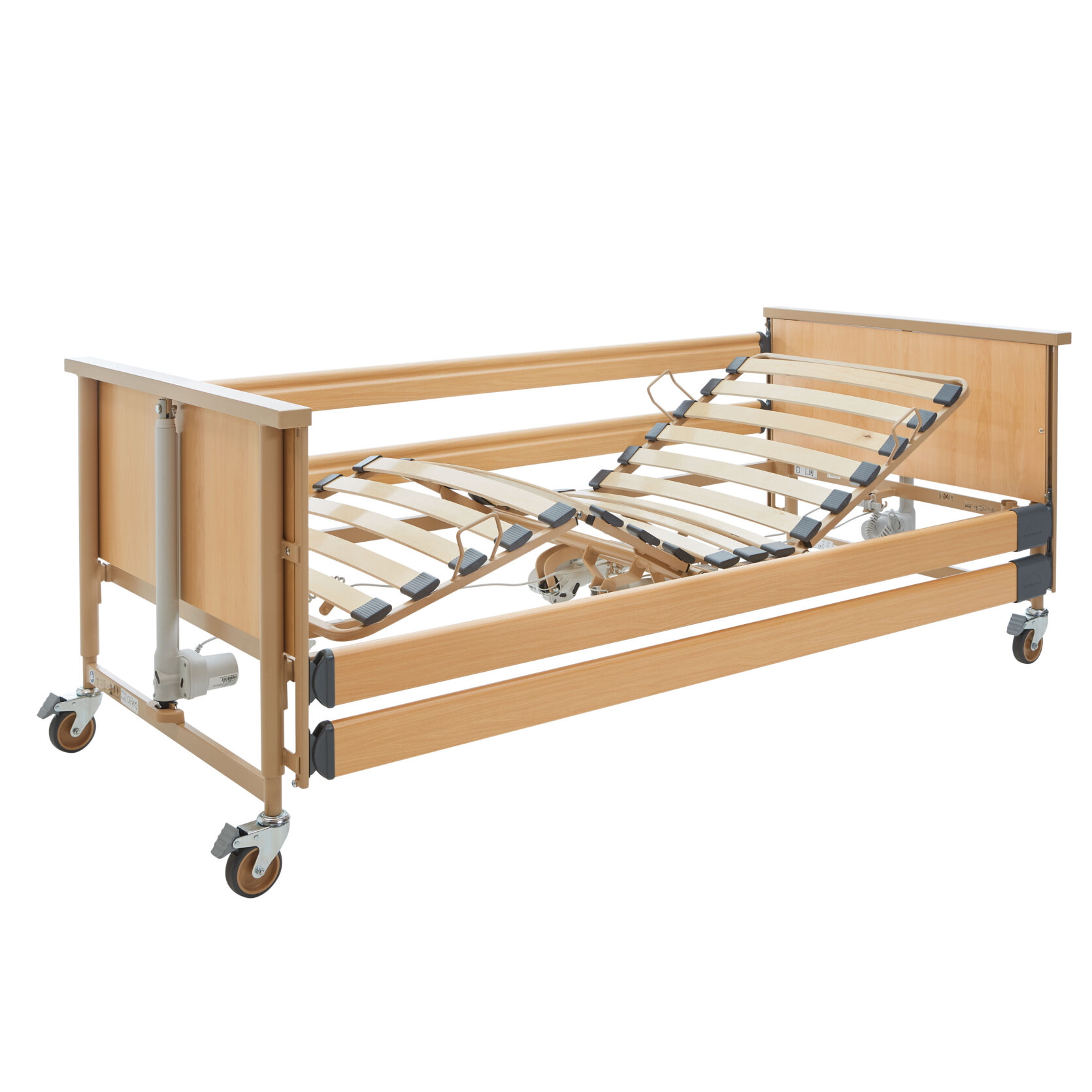 Ηλεκτροκίνητο Νοσοκομειακό κρεβάτι ενοικίαση - Ξύλινο πολύσπαστο - New Dali Econ 1 Ηλεκτροκίνητο Νοσοκομειακό κρεβάτι ενοικίαση - Ξύλινο πολύσπαστο - New Dali Econ